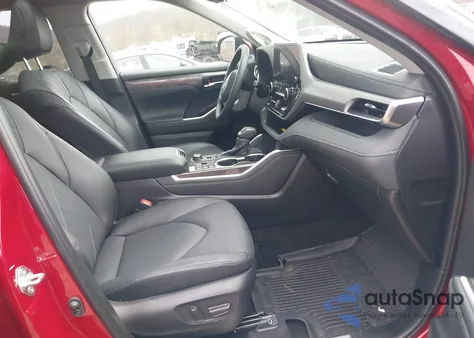 2024 Toyota Highlander Platinum from USA, damaged, VIN 5TDKDRBH3RS544295